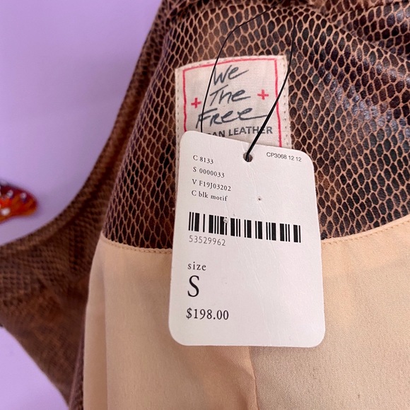 Free People Vegan Leather Jacket - Picture 5 of 5